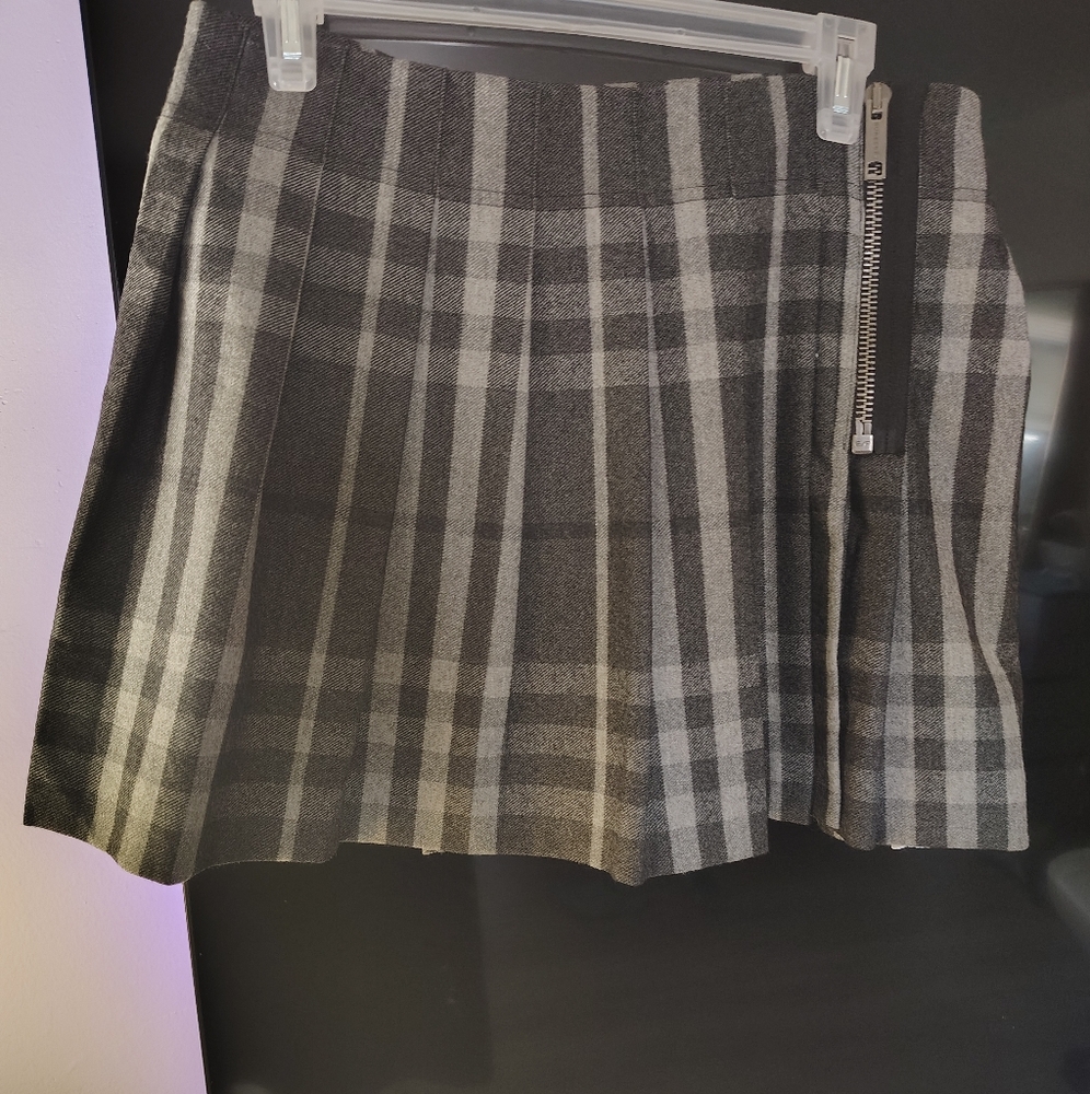 Burberry Wool Mini Skirt